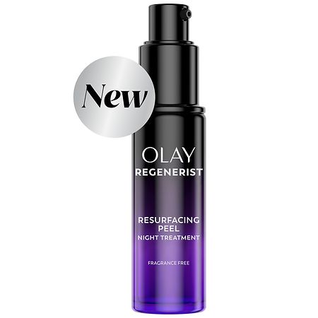 Olay Regenerist Night Resurfacing Peel Treatment, Exfoliating & Renewal Fragrance Free