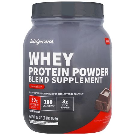 Walgreens Whey Protein Powder Blend Chocolate