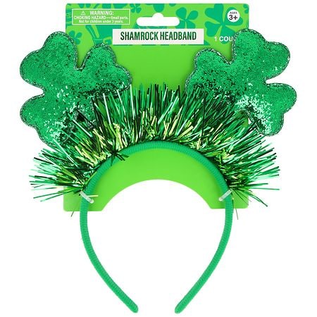 Festive Voice Shamrock Headband