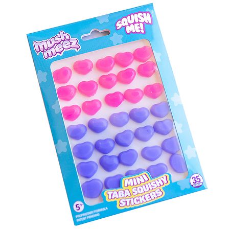 Beverly Hills Teddy Bear Company Mushmeez Mini Taba Squishy Stickers