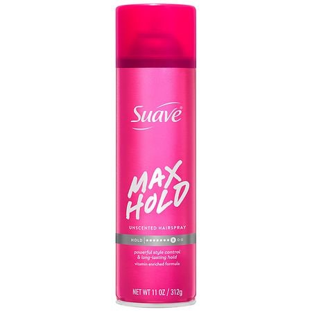 Suave Max Hold Aerosol Hairspray Unscented