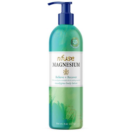 nfuse Eucalyptus Magnesium Lotion: Relieve + Recover
