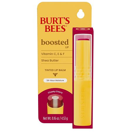 Burt's Bees Boosted - Tinted Lip Balm Cheeky Cherry