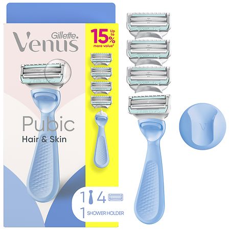 Gillette Venus Pubic Hair & Skin, Bikini Razor for Women