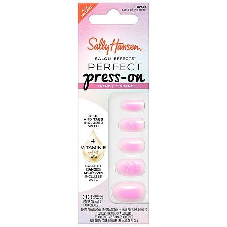 Sally Hansen Salon Effects Perfect Press-On Nails Trend Collection State of the Heart