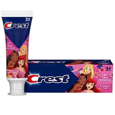 Crest Kid's Toothpaste, Featuring Disney Princesses, Ages 3+ Bubblegum Rush