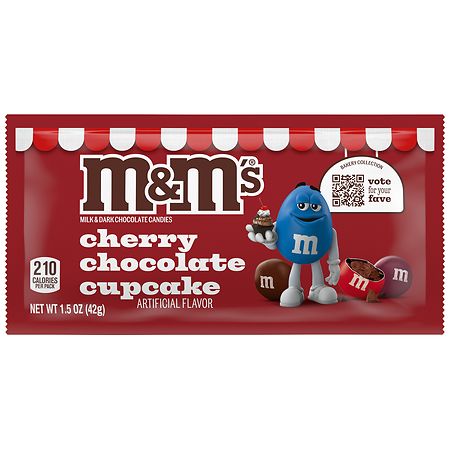 M&M's Cherry Chocolate Cupcake Chocolate Candy