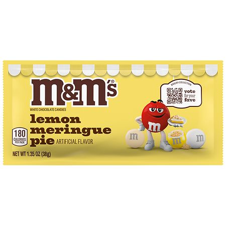 M&M's Lemon Meringue Pie White Chocolate Candy
