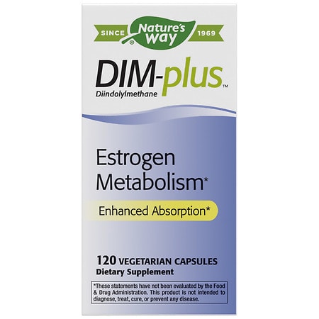 Nature's Way DIM-Plus Estrogen Metabolism Capsules