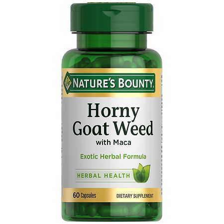 Nature's Bounty Horny Goat Weed with Maca Capsules