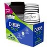Dixie PerfecTouch Grab 'N Go 12 oz Paper Cups & Lids-2