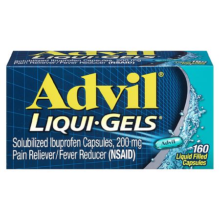 Advil Liqui-Gels Ibuprofen Pain Reliever/  Fever Reducer