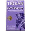 Trojan Her Pleasure Her Pleasure Sensations Lubricated Condoms-0