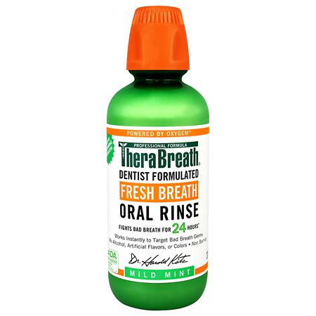 TheraBreath Fresh Breath Oral Rinse Mild Flavor