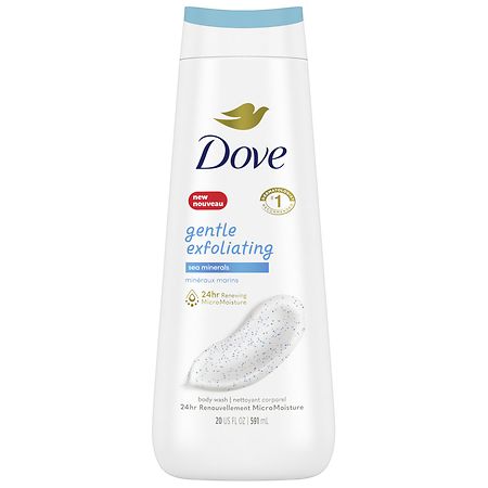 Dove Gentle Exfoliating Body Wash with Sea Minerals