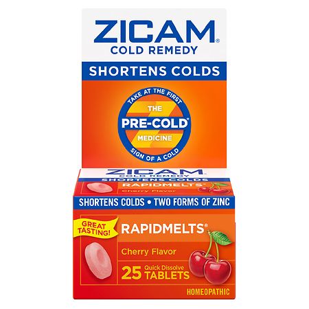 Zicam Cold Remedy Cold Remedy RapidMelts Quick Dissolve Tablets Cherry