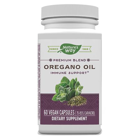 Nature's Way Oregano Oil Vegan Capsules