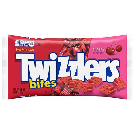 Twizzlers Bites Licorice Style Candy Cherry
