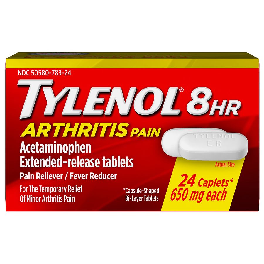 TYLENOL 8 Hour Arthritis & Joint Pain Acetaminophen Caplets