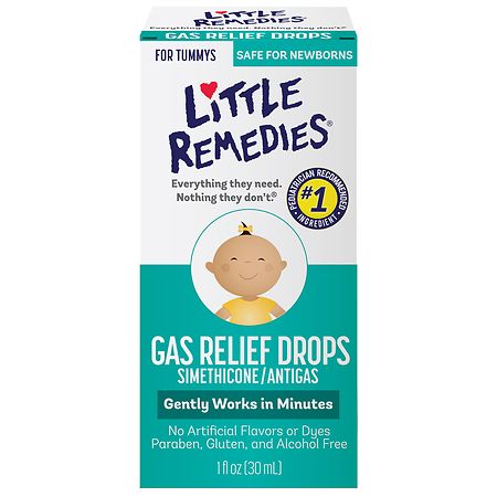 Little Tummys Gas Relief Drops Berry
