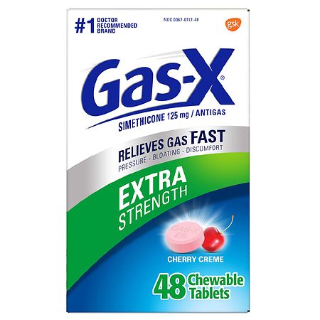 Gas-X Extra Strength Gas Relief Chewable Tablets Cherry