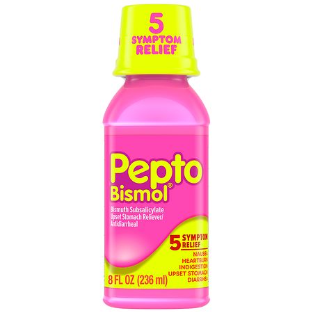 Pepto-Bismol Upset Stomach Reliever Liquid Original