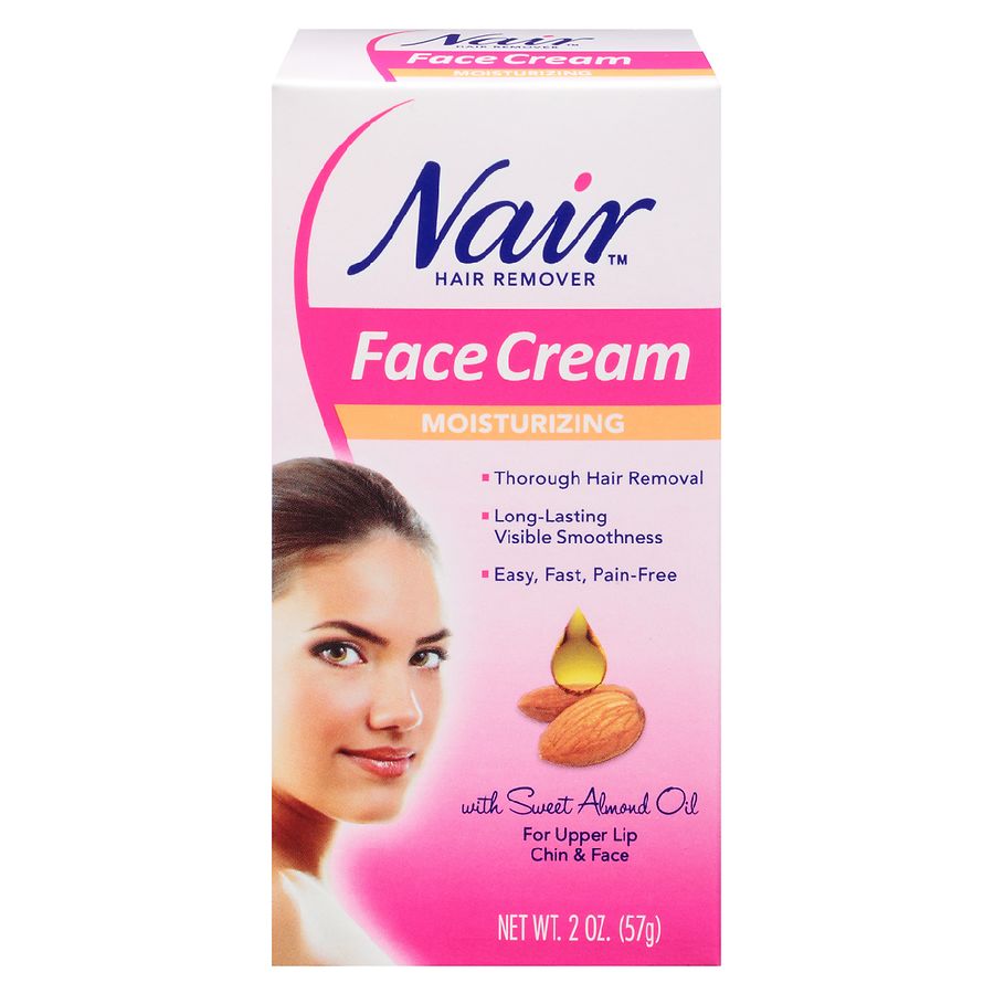 Nair Hair Remover Moisturizing Face Cream | Walgreens
