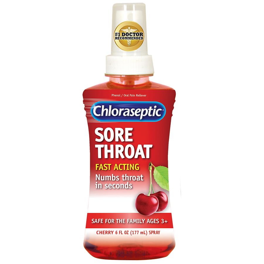 Chloraseptic Sore Throat Spray Cherry Walgreens