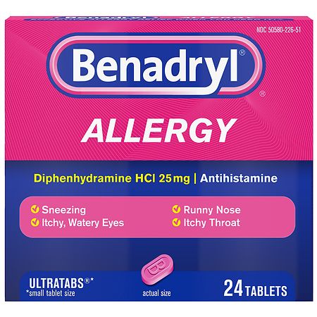 Benadryl Allergy Ultratabs