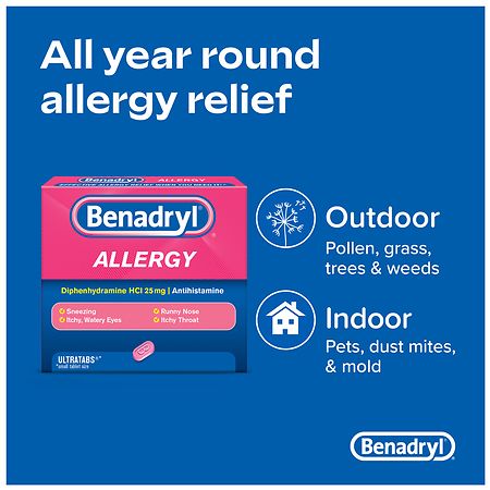 Benadryl Allergy Ultratabs