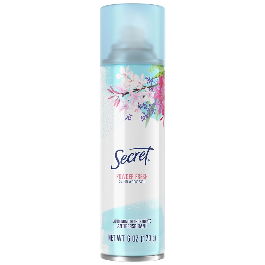 Secret Aerosol Antiperspirant and Deodorant Powder Fresh
