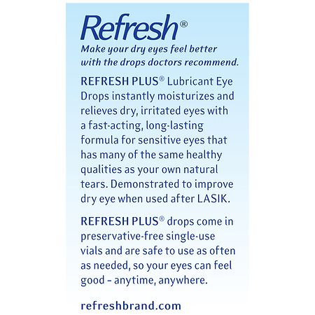 refresh celluvisc lubricant eye gel walgreens Refresh Lubricant Eye Drops Preservative-Free Tears main image 1
