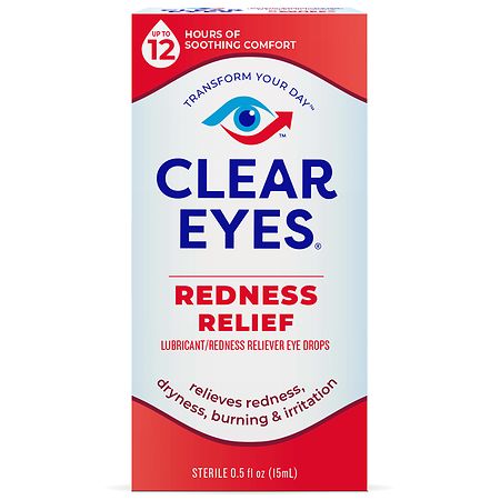 Clear Eyes Redness Relief Drops - 1 fl oz bottle