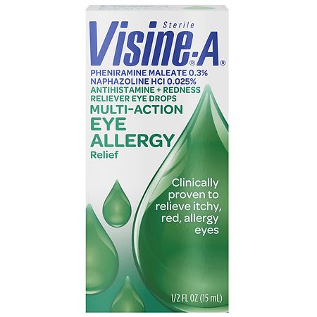 Eye Allergy Antihistamine & Redness Reliever, | Walgreens