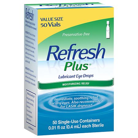 Refresh Plus Lubricant Eye Drops