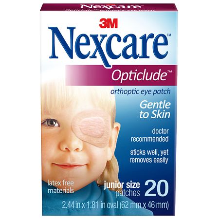 UPC 051131000223 product image for Nexcare Opticlude Orthoptic Eye Patches Junior Size - 20.0 ea | upcitemdb.com