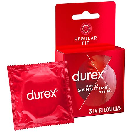 Durex Extra Sensitive Natural Latex Condoms, Ultra Fine & Extra Lubricated