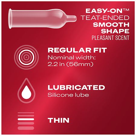 Durex Extra Sensitive Natural Latex Condoms, Ultra Fine & Extra Lubricated