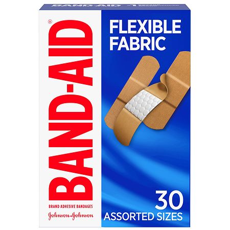 Band-Aid Flexible Fabric Adhesive Bandages Assorted | Walgreens