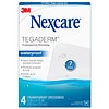 Nexcare Tegaderm Waterproof Transparent Dressing, 4 in x 4-3/4 in 4 in x 4-3/4 in-0