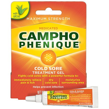 Tilbud vinge Signal Campho-phenique Cold Sore Treatment Gel | Walgreens