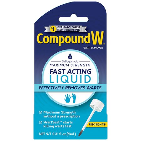 Compound W Fast Acting Liquid Salicylic Acid Wart Remover