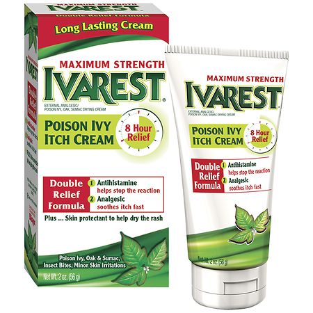 Ivarest Poison Ivy Itch Relief Cream