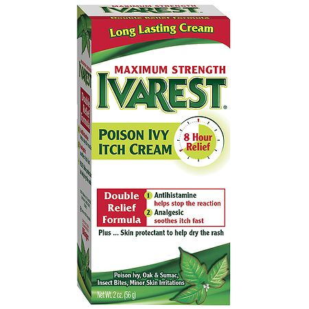 Ivarest Poison Ivy Itch Relief Cream