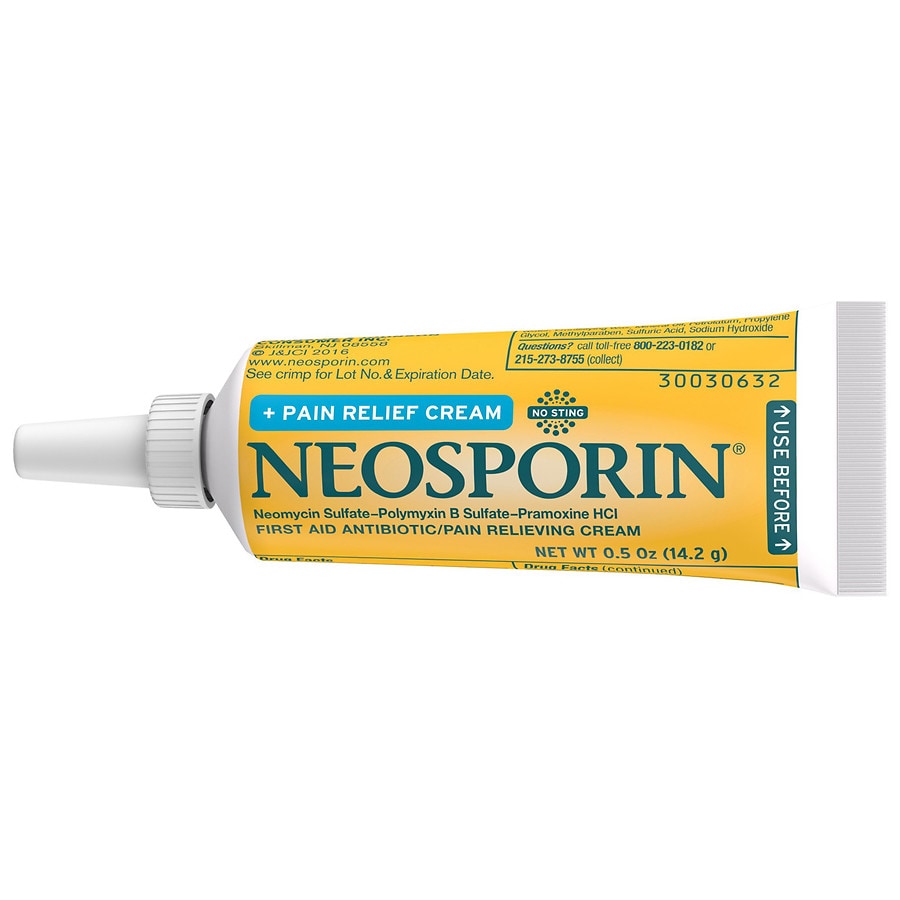 Neosporin + Pain Relief Dual Action First Aid Antibiotic Cream