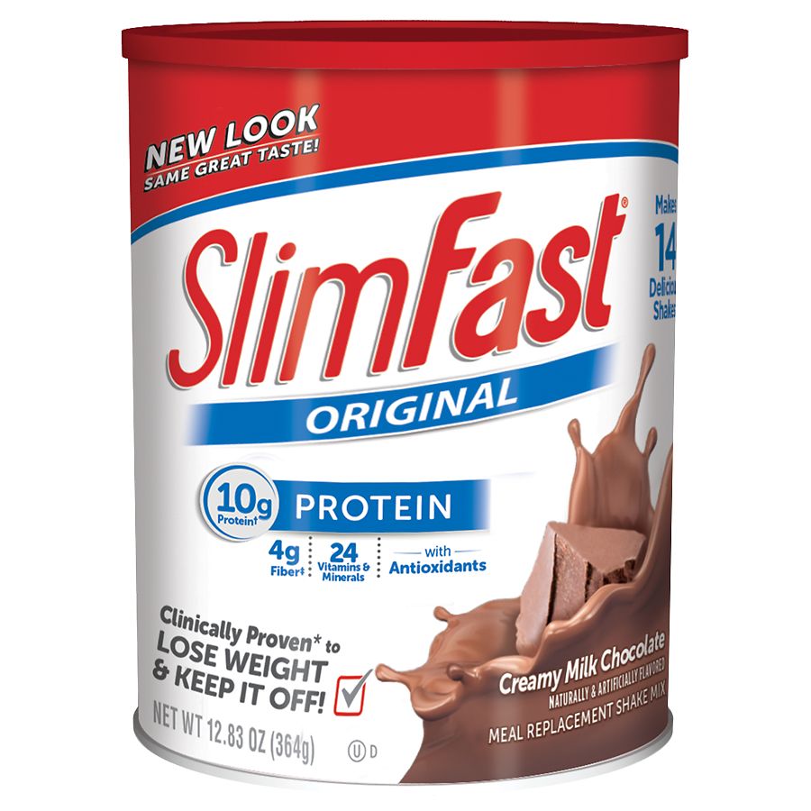 SlimFast Meal Replacement Shake Mix, Original, French Vanilla - 12.83 oz