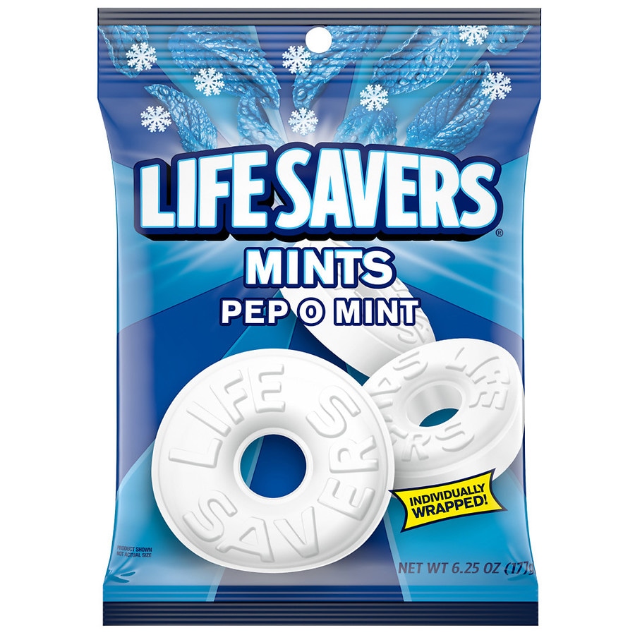 LifeSavers Hard Candy Mints, Pep-O-Mint