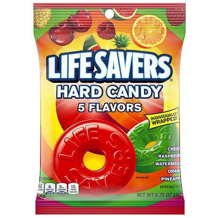 Life Savers Gummies Sweet Game Christmas Book & Crafts (7 Oz. Box Of 6  Rolls)