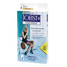 Jobst SupportWear Ultra Sheer Women's UltraSheer Knee High Hosiery ...