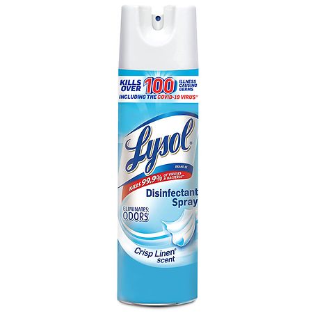 Lysol Disinfectant Spray Crisp Linen